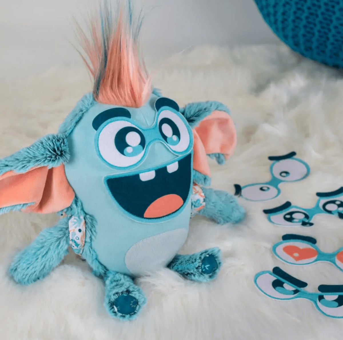 Náladový kamarát na učenie emócií