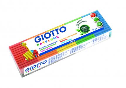 Giotto Patplume plastelína, 10 barev