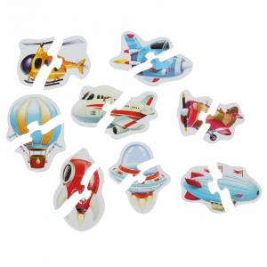 Puzzle - 8 leteckých dopravních prostředků
