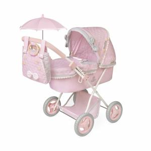 Skládací kočárek pro panenky - Se slunečníkem a taškou Sophie - 60cm