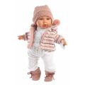 BABY JULIA – realistická panenka se zvuky a měkkým látkovým tělem – 42 cm
