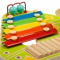 Dřevěná hračka pro děti - Multifunkční hudební panel