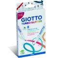 GIOTTO Turbo Glitter fixky, 8 barev