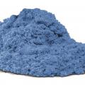 Kinetický písek modrý 1 kg