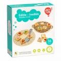 Montessori dřevěný hračkářský set - Jedlé/nejedlé