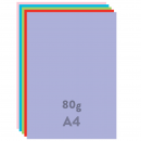 Barevné papíry A4 80 g - 50 ks